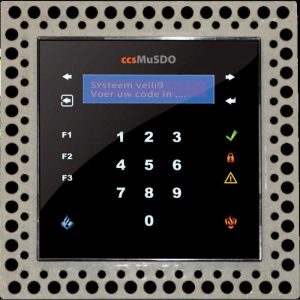 CCS4910 - Inbouwbehuizing met stucrand