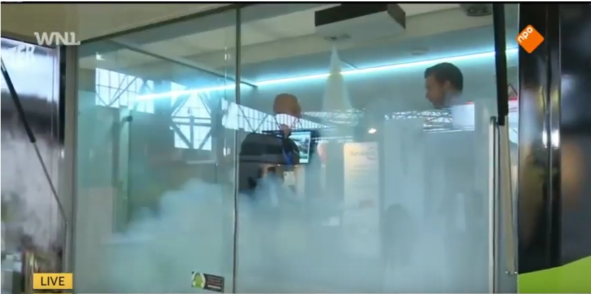 Lasmo & Mistmonster Live in de uitzending van Goedemorgen Nederland op de Amsterdam Security Expo