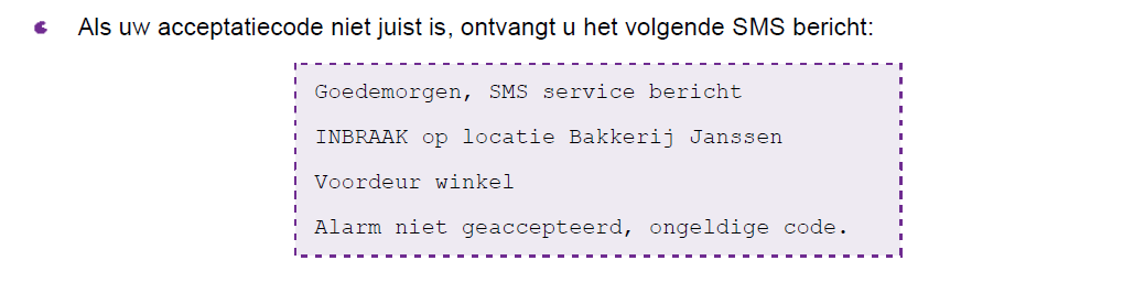 Ongeldige code